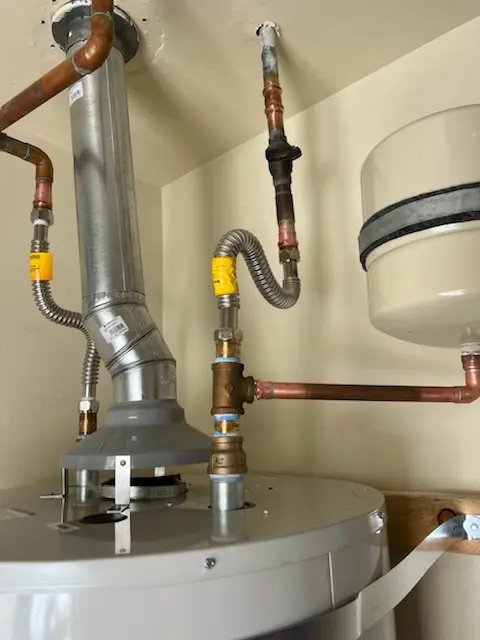 Water heater installation and plumbing repair in Willow Crest