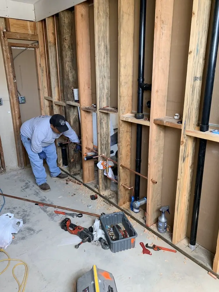 Commercial rough-in plumbing for Trenchless Sewer Repair in Willow Crest